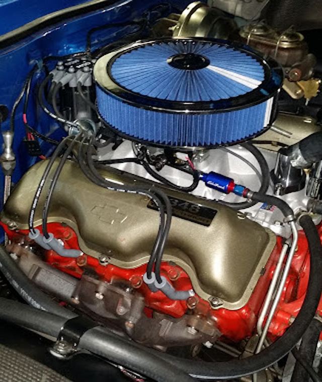 Classic V8 engine