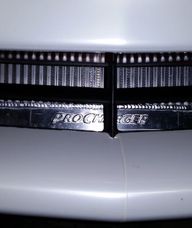Performance front grille and intercooler