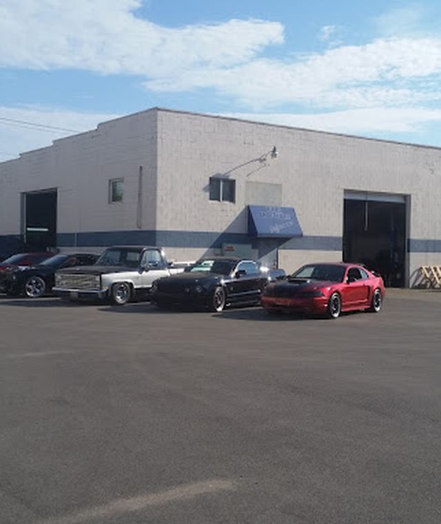 Performance cars outside Full Throttle Performance
