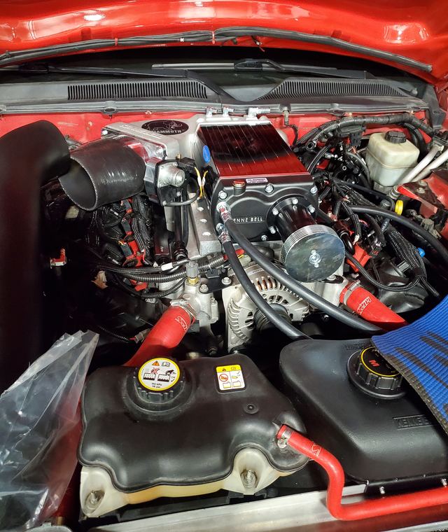 Supercharged performance engine
