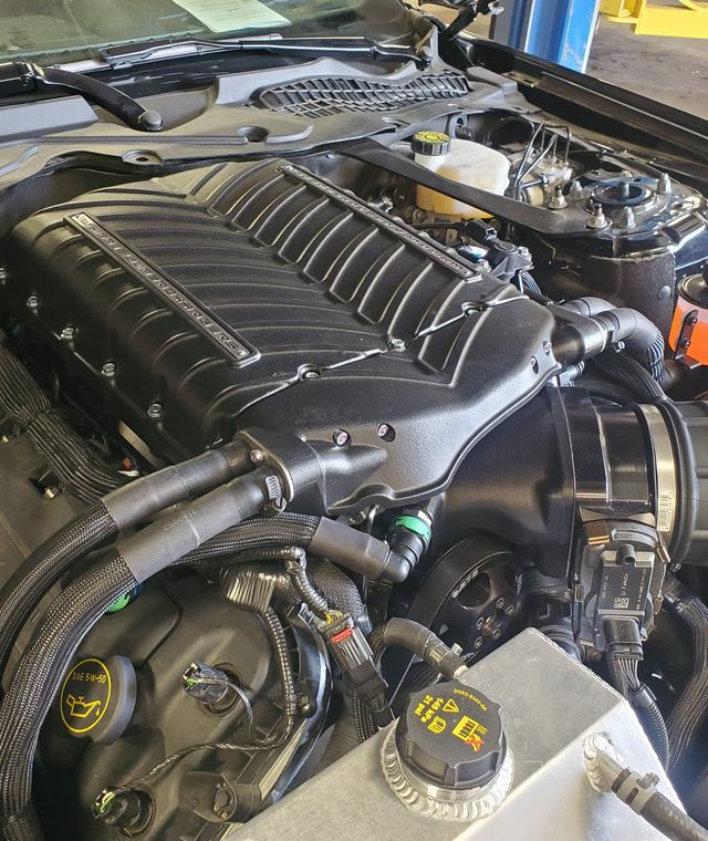 Modern performance engine bay